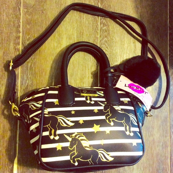 Betsey Johnson Luv Unicorn Handbag NWT - Picture 1 of 5